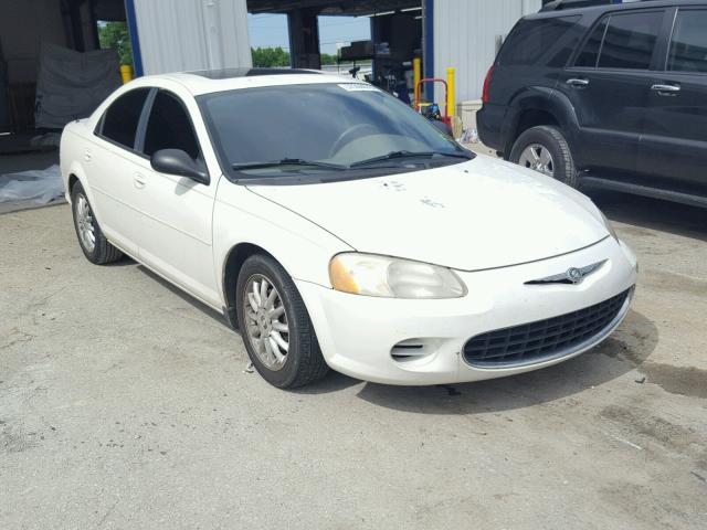 1C3EL46T63N561188 - 2003 CHRYSLER SEBRING LX WHITE photo 1