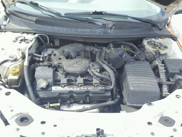 1C3EL46T63N561188 - 2003 CHRYSLER SEBRING LX WHITE photo 7