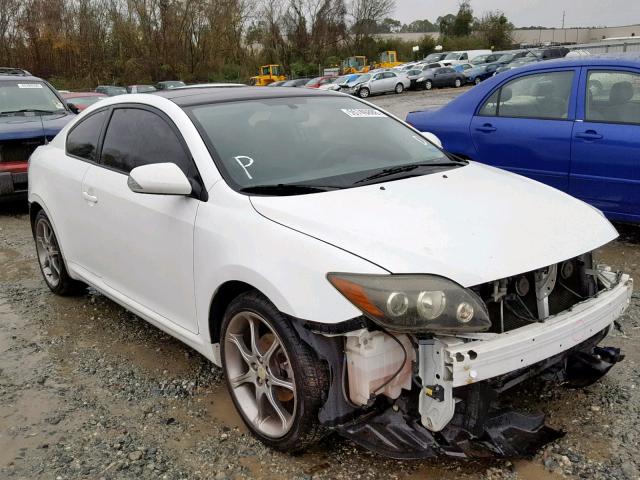 JTKDE167780255956 - 2008 TOYOTA SCION TC WHITE photo 1