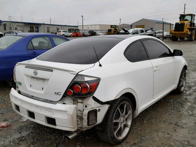 JTKDE167780255956 - 2008 TOYOTA SCION TC WHITE photo 4