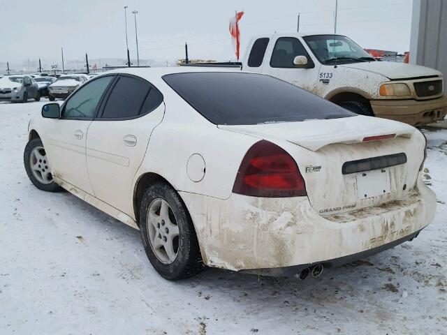 2G2WS522641120495 - 2004 PONTIAC GRAND PRIX WHITE photo 3
