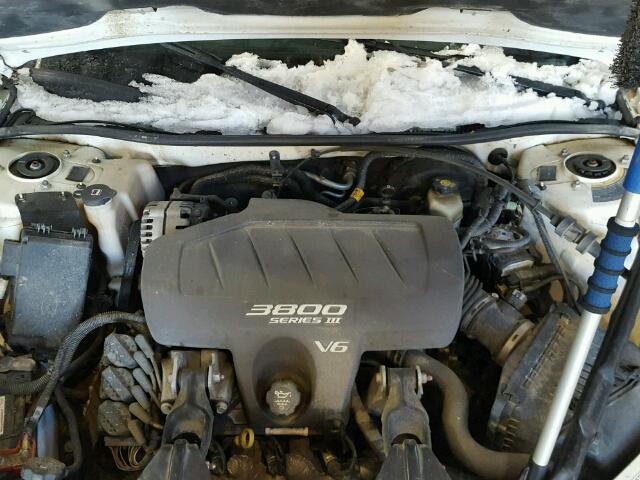 2G2WS522641120495 - 2004 PONTIAC GRAND PRIX WHITE photo 7