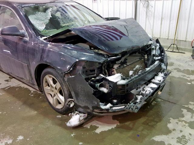 1G1ZA5E01CF297459 - 2012 CHEVROLET MALIBU LS BLACK photo 9