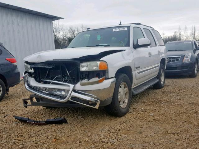 1GKEC13Z94J305708 - 2004 GMC YUKON WHITE photo 2