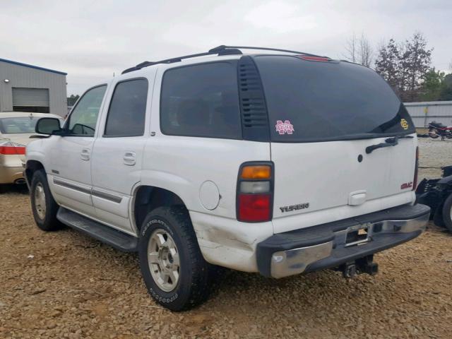 1GKEC13Z94J305708 - 2004 GMC YUKON WHITE photo 3