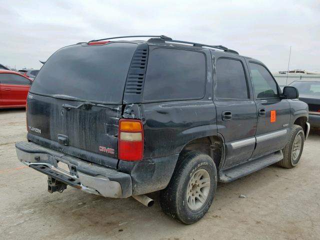 1GKEK13Z72J340988 - 2002 GMC YUKON BLACK photo 4