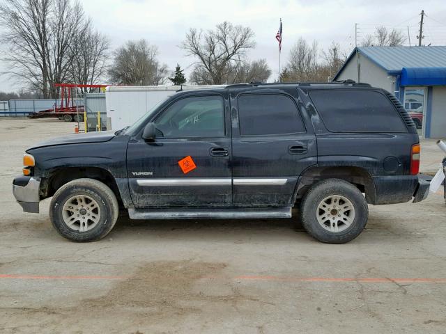 1GKEK13Z72J340988 - 2002 GMC YUKON BLACK photo 9