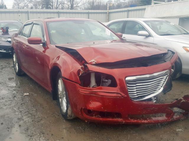 2C3CCARG9EH297884 - 2014 CHRYSLER 300 BURGUNDY photo 1