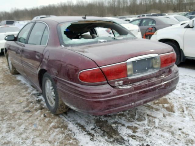 1G4HP54K65U136023 - 2005 BUICK LESABRE CU BURGUNDY photo 3