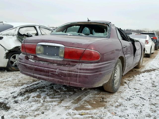 1G4HP54K65U136023 - 2005 BUICK LESABRE CU BURGUNDY photo 4