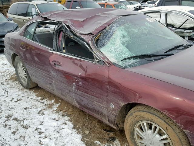 1G4HP54K65U136023 - 2005 BUICK LESABRE CU BURGUNDY photo 9