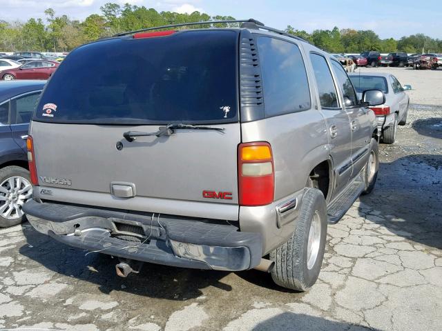 1GKEC13T2YJ117145 - 2000 GMC YUKON TAN photo 4