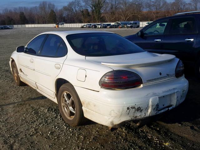 1G2WP52K9YF150431 - 2000 PONTIAC GRAND PRIX WHITE photo 3