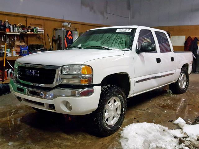 2GTEK13Z061337524 - 2006 GMC NEW SIERRA WHITE photo 2