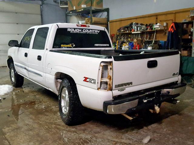 2GTEK13Z061337524 - 2006 GMC NEW SIERRA WHITE photo 3