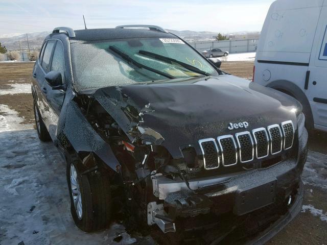 1C4PJLCBXKD120412 - 2019 JEEP CHEROKEE L BLACK photo 1