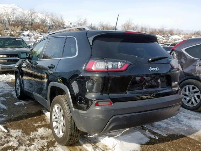 1C4PJLCBXKD120412 - 2019 JEEP CHEROKEE L BLACK photo 3