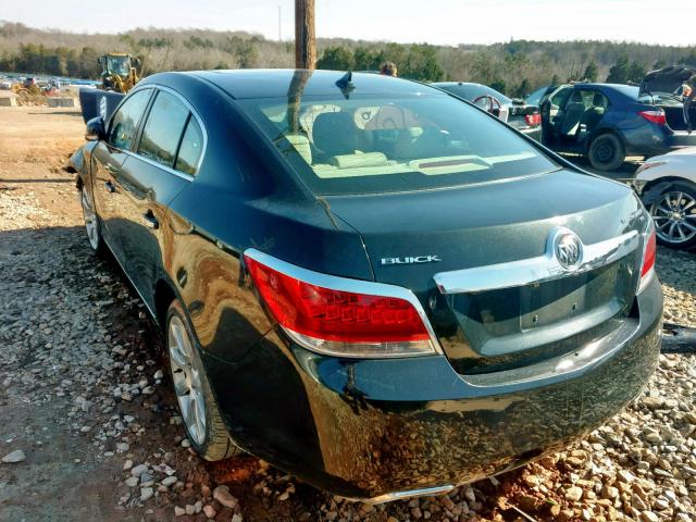 1G4GE5EV4AF130178 - 2010 BUICK LACROSSE C BLACK photo 3