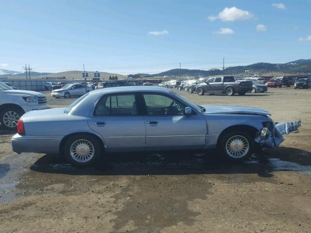 2MEFM75W2XX734010 - 1999 MERCURY GRAND MARQ BLUE photo 9