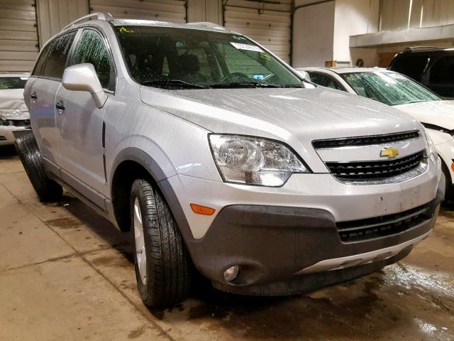 3GNAL2EKXCS569377 - 2012 CHEVROLET CAPTIVA SP SILVER photo 1