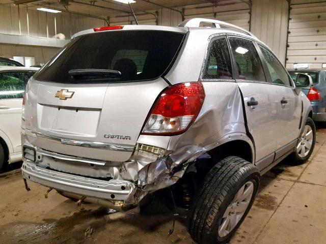 3GNAL2EKXCS569377 - 2012 CHEVROLET CAPTIVA SP SILVER photo 4