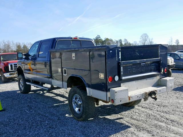 1FTWW31P75EA14039 - 2005 FORD F350 SRW S BLUE photo 3