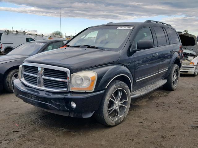 1D8HD58206F143158 - 2006 DODGE DURANGO LI BLACK photo 2