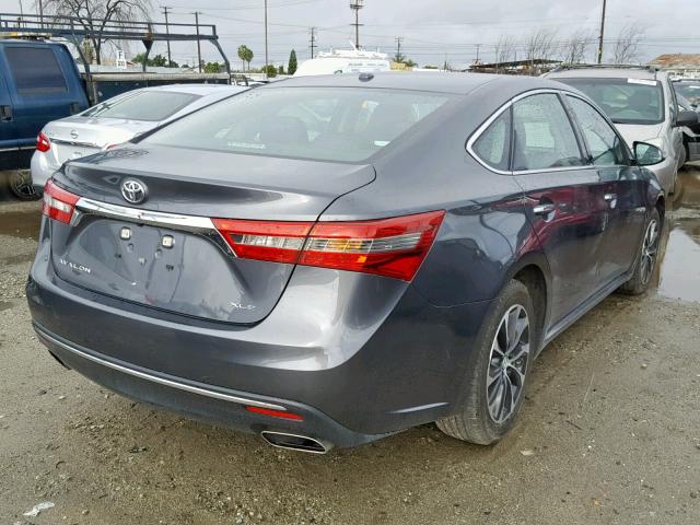 4T1BK1EB1JU284683 - 2018 TOYOTA AVALON XLE 灰色 照片 4