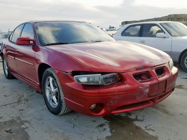 1G2WP52K62F225402 - 2002 PONTIAC GRAND PRIX RED photo 1