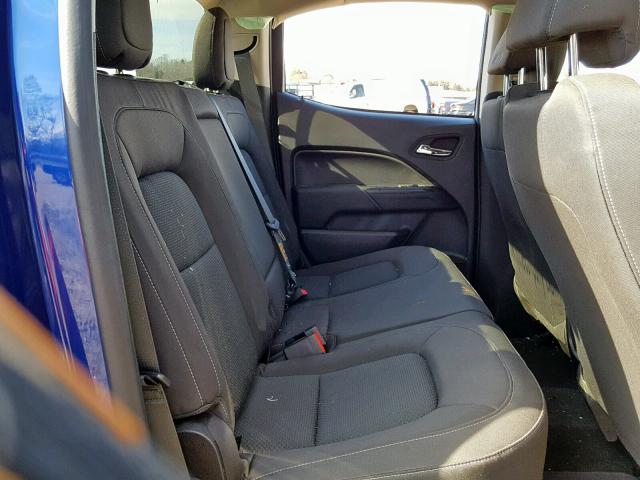 1GCGSCE39G1351829 - 2016 CHEVROLET COLORADO L BLUE photo 6