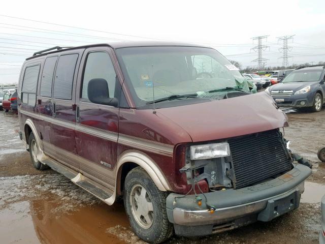 1GBFG15R8X1032464 - 1999 CHEVROLET EXPRESS G1 BURGUNDY photo 1