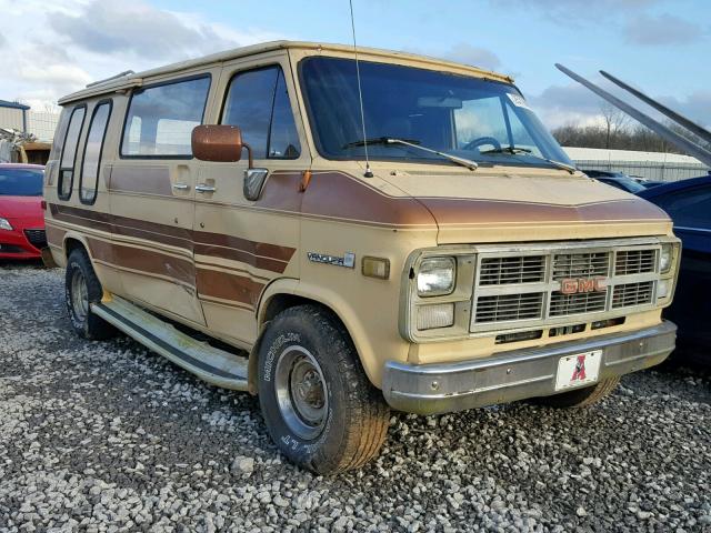 1GTEG25H5D7520431 - 1983 GMC VANDURA G2 BROWN photo 1