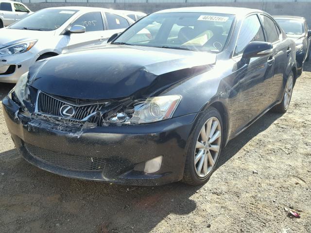 JTHBK262092089706 - 2009 LEXUS IS 250 BLACK photo 2