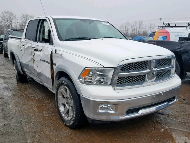 1C6RD7NT2CS160744 - 2012 DODGE RAM 1500 L WHITE photo 1