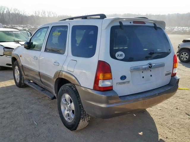 4F2CZ96113KM49283 - 2003 MAZDA TRIBUTE ES 白色 照片 3