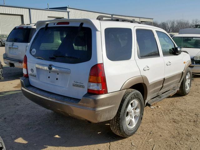 4F2CZ96113KM49283 - 2003 MAZDA TRIBUTE ES 白色 照片 4