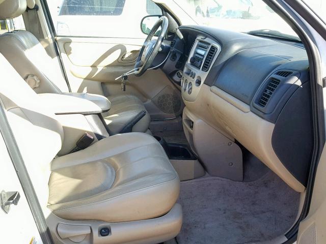 4F2CZ96113KM49283 - 2003 MAZDA TRIBUTE ES 白色 照片 5