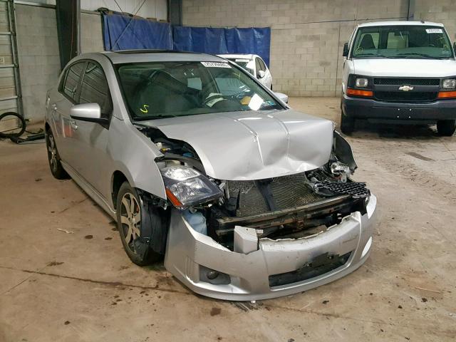 3N1AB6AP0CL638417 - 2012 NISSAN SENTRA 2.0 SILVER photo 1