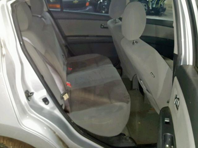 3N1AB6AP0CL638417 - 2012 NISSAN SENTRA 2.0 SILVER photo 6