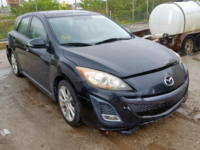 JM1BL1H52A1141220 - 2010 MAZDA 3 S BLACK photo 1