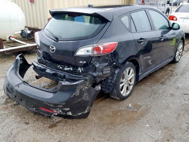 JM1BL1H52A1141220 - 2010 MAZDA 3 S BLACK photo 4