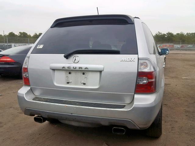 2HNYD18614H519379 - 2004 ACURA MDX TOURIN SILVER photo 4