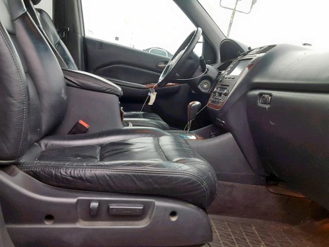 2HNYD18614H519379 - 2004 ACURA MDX TOURIN SILVER photo 5