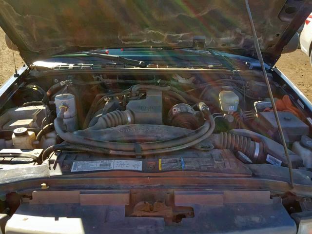 1GTCS145528176601 - 2002 GMC SONOMA BLUE photo 7