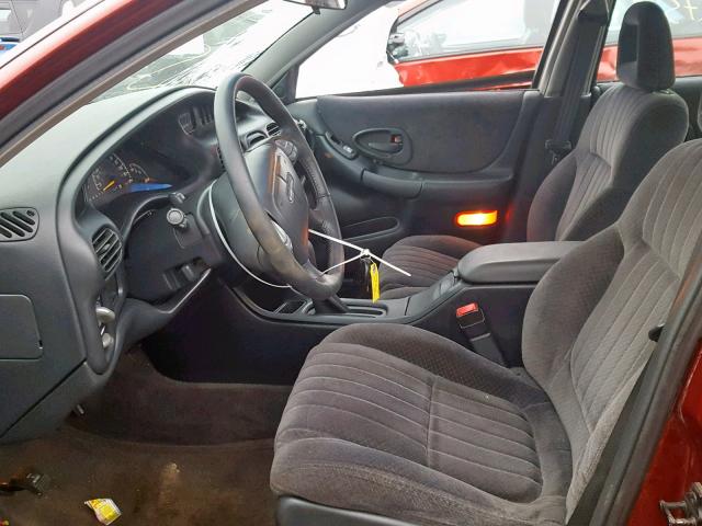 1G2WP52KXYF347169 - 2000 PONTIAC GRAND PRIX BURGUNDY photo 5