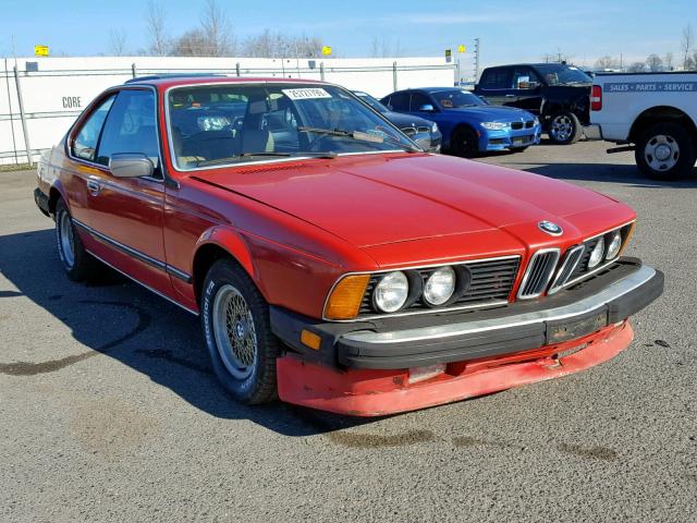WBAEB840XE6996319 - 1984 BMW 633 CSI AU RED photo 1