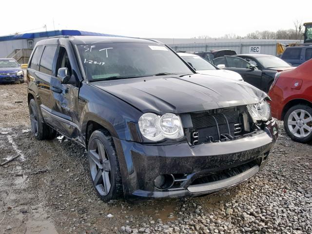 1J8HR78W89C505783 - 2009 JEEP GRAND CHER BLACK photo 1