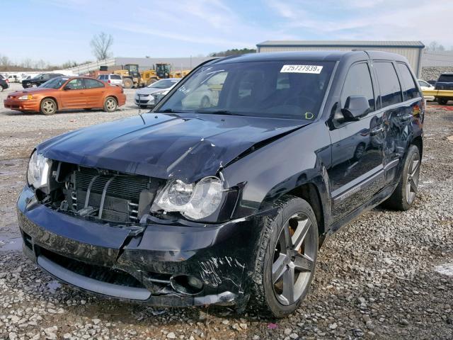 1J8HR78W89C505783 - 2009 JEEP GRAND CHER BLACK photo 2