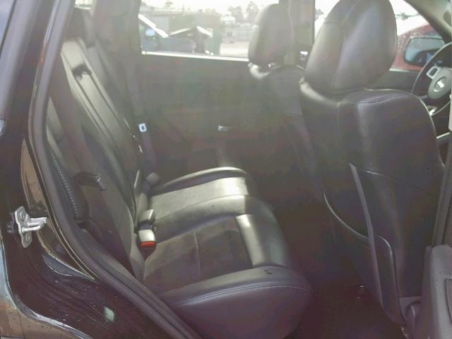 1J8HR78W89C505783 - 2009 JEEP GRAND CHER BLACK photo 6