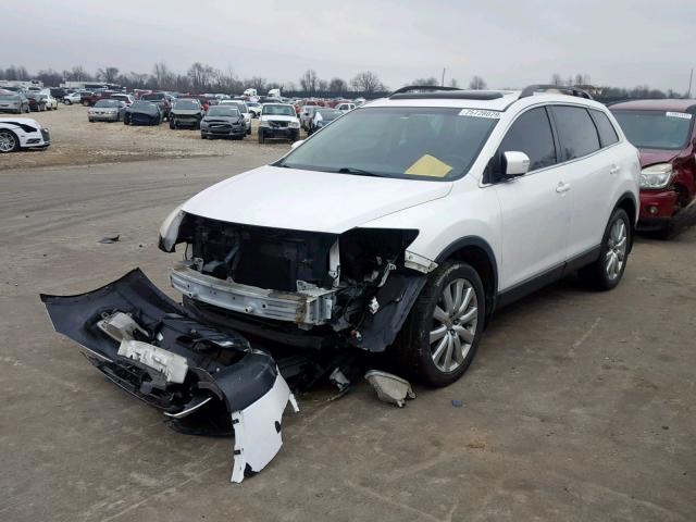 JM3TB28Y170100901 - 2007 MAZDA CX-9 WHITE photo 2